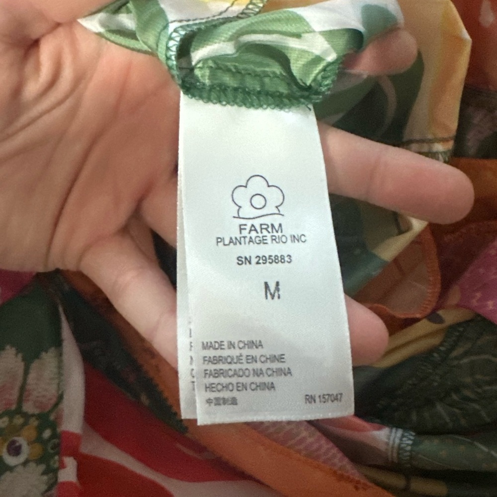 FARM Rio Multicolor Printed Jumpsuit with Orange Accents - Picture 13 of 15
